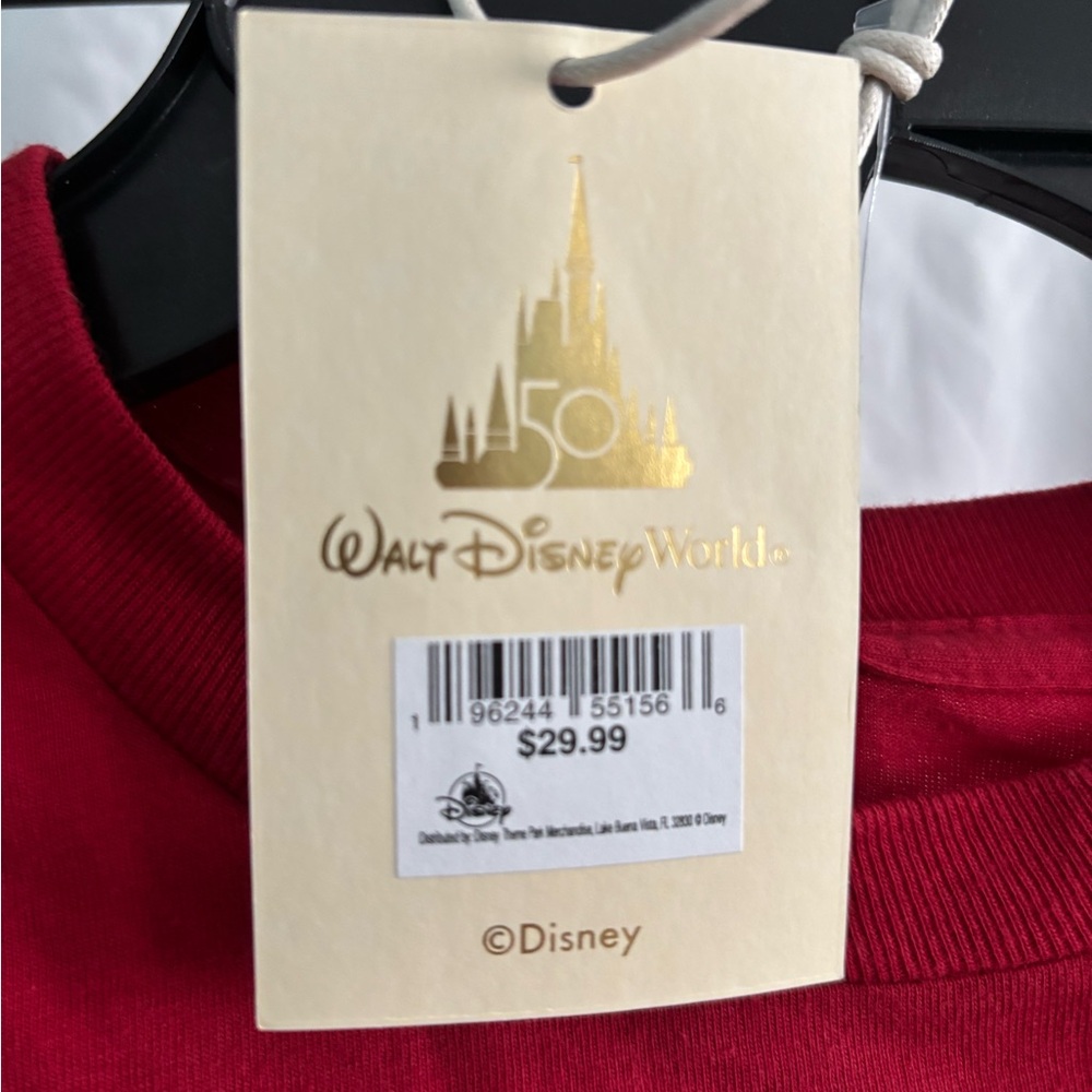 Disney Vans Red Mickey Mouse Kids Shirt - Picture 4 of 4